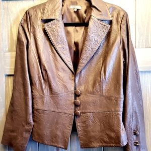 Leather blazer/jacket